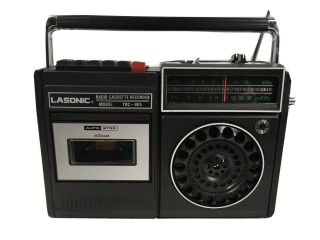 Vintage Lasonic Boombox Radio Cassette Trc - 905 Near