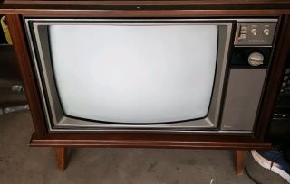 Vintage 1970s Rca Xl - 100 Tv