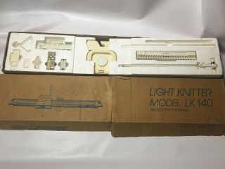 Vintage Singer Light Knitter Model Machine Lk140 Made In Japan