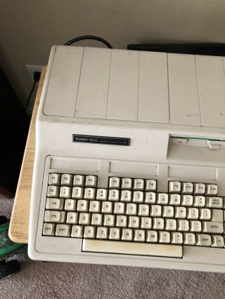 Vintage Tandy 1000 HX Personal Computer Model 25 - 1053A No Monitor Power 2