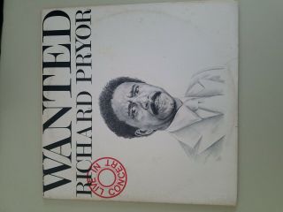 Richard Pryor " Wanted - Live In Concert " Lp Vinyl Record Double Album 33 1978