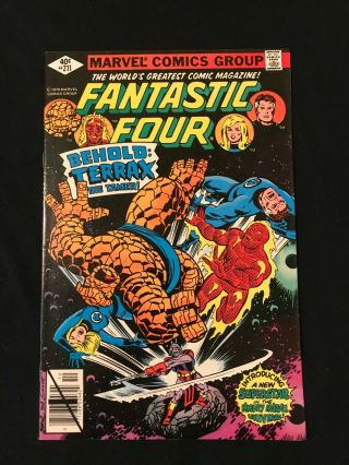 Fantastic Four 211 1st Appearance Of Terrax