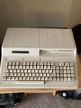 Vintage Tandy 1000 Hx Personal Computer Model 25 - 1053 No Monitor Power