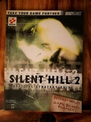 Silent Hill 2 Official Strategy Guide - Brady Games - Classic Ps2 Konami