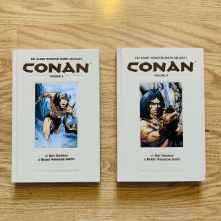 Barry Windsor - Smith Archives Conan Volumes 1 & 2 Hc Graphic Novels - Dark Horse