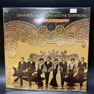 Diana Ross And The Supremes & The Temptations - On Broadway Lp [motown] -