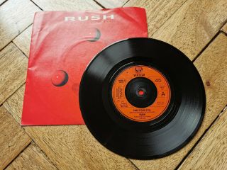 Rush Time Stand Still 7 " Vinyl Record