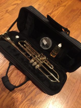Olds Ambassador Vintage Trumpet 501110 W/ Bach 7c Mp & Case