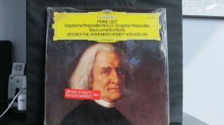 Liszt Hungarian Rhapsodies,  Berliner Von Karajan - Dgg Lp 2530 698