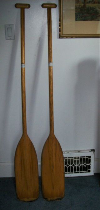 Vintage Aviron Clement Canoe Paddles 62