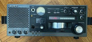 Sony Icf - 6800w Multi - Band Vintage Radio