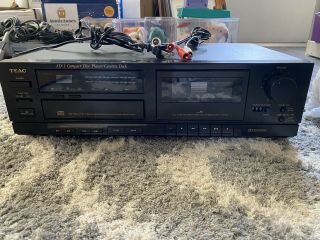 Vintage Teac Ad - 1 Compact Disc Player Stereo Cassette Deck