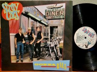Stray Cats Gonna Ball 1981 Arista 204 - 019 - Printed In W.  Germany - Lp - M/nm
