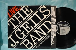 J.  Geils Band Live Blow Your Face Off Dbl Lp Ex To Nm