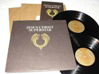 " Jesus Christ Superstar " 1970 Rock/soundtrack,  2 - Lp 