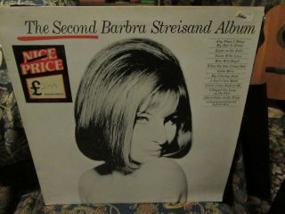 " The Second Barbra Streisand Album " (uk Vinyl Lp)