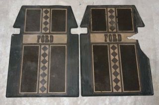 Vintage Ford Floor Mats,  Plasticolor Molded Inc.