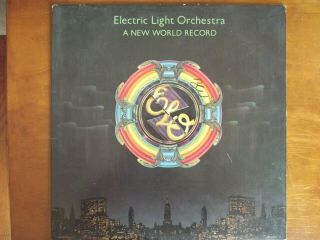 Electric Light Orchestra Elo A World Record 12 " Lp 1976 Pop Progressive Rock
