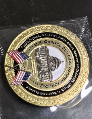Donald Trump 2020 State Of The Union Sotu Challenge Coin - Limited 105