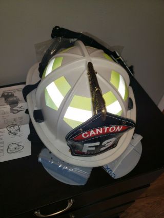 Bullard Ust Firefighter Helmet - White