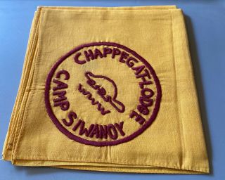 Boy Scout Oa 15 Chappegat Lodge Vintage Noac Delegate Neckerchief