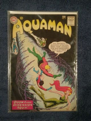 Aquaman No.  11 1963 Vintage Comic Book Vg