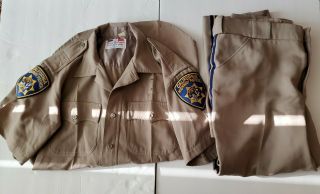 Chp California Highway Patrol Uniform Shirt And Pants