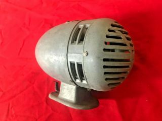 Vintage Federal Signal Siren Horn Model O Police Fire Truck 6 Volts
