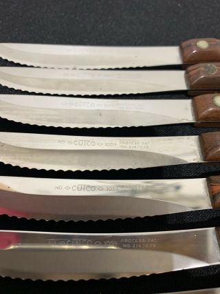 Set Of 8 Cutco Vintage Steak Knifes 1059 3
