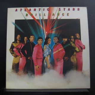 Atlantic Starr - Brilliance Lp Vg,  Sp - 4883 A&m Stereo 1982 Usa Vinyl Record