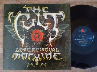 The Cult - Love Removal Machine Vinyl 12 " Rubin Astbury Wolf Child 