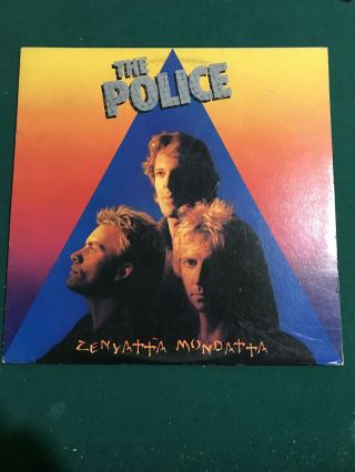 The Police - Zenyatta Mondatta - Lp/vinyl,  Club Edition,  1980 A&m,  Sp - 3720,  Vg