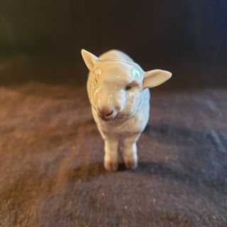 Vintage B&g Bing & Grondahl Sheep Lamb Figurine