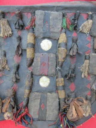 Magnificent Yoruba Tribe Vintage Ifa Fetish & Amulet Divination Bag Nigeria 3