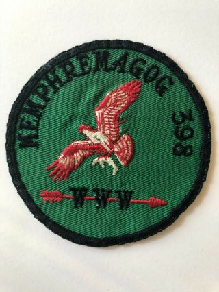 Memphremagog Lodge 398 Oa R1b Round Patch Order Of The Arrow Boy Scouts