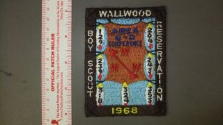 Boy Scout Oa Area 6 - D 1968 Conference Wallwood Reservation 7129ii