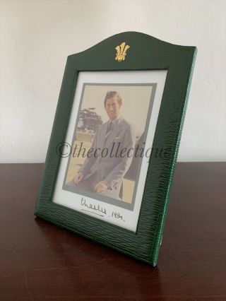 Rare Signed Photograph Of Prince Charles/prince Of Wales - Official Jarrolds Frame