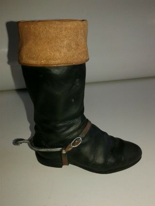 Just The Right Shoe Miniature Shoe G.  W.  Riding Boot.  25413 2000 By Raine