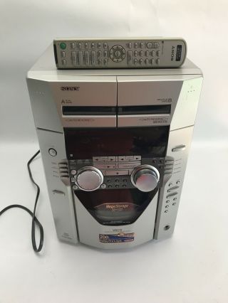Vintage Sony Hcd Mc3av Compact Disc Deck Receiver No Speakers
