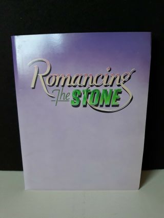 Vintage 1984 " Romancing The Stone " Movie Promo Press Kit W/ 12 B&w 8x10 Photos