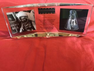 Liberty Bell 7 Flown Film Lucite 10 Of 1,  000