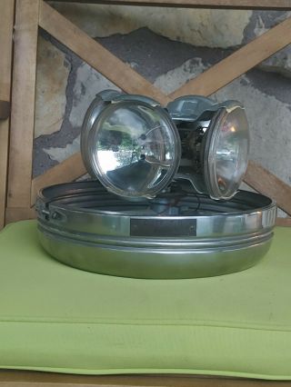 Dietz Co.  7 - 11 Rotating Beacon Light S.  A.  E.  - W3 - 70 Vintage 4 Bulb