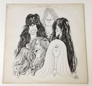 Aerosmith - Draw The Line Vinyl Lp 1977 Columbia Records Jc 34856 Vg,  Vinyl