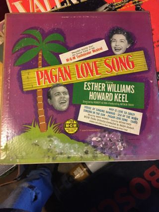 Pagan Love Song Soundtrack Esther Williams & Howard Keel 45 Rpm Record