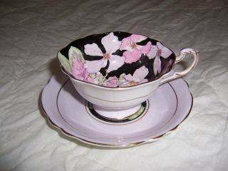 Vintage Paragon England Tea Cup And Saucer Flowers