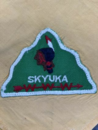 Boy Scout Oa 270 Skyuka Vintage Neckerchief
