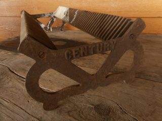 Whatcha Ma Call It ? Century Primitive Antique Record Holder ? Very Rusty&loose