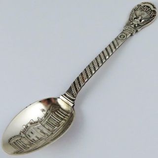 Antique Daughters Of The American Revolution Dar Caldwell Sterling Silver Spoon