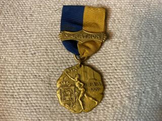 Rare 1920 Baa Boston Marathon Participation Finish Medal Badge By Dieges & Clust