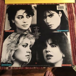 Bangles All Over the Place LP BFC 39220 84 CBS PLAYS STERLING VG,  /VG, 2